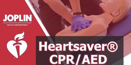 CPR class: Heartsaver CPR\/AED