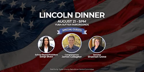 Celebrate America 250 - 2026 Lincoln Dinner