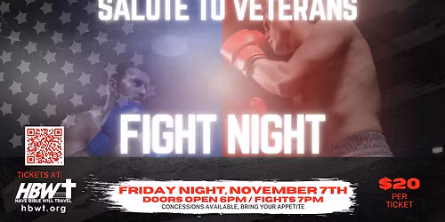 Salute to Veterans - Fight Night