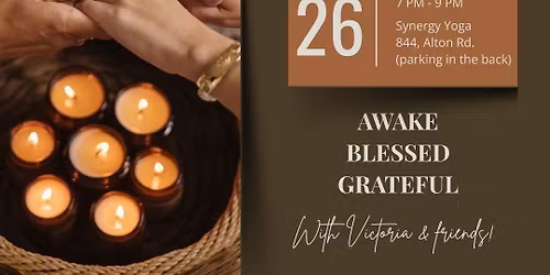 Gratitude Gathering Thanksgiving Potluck!