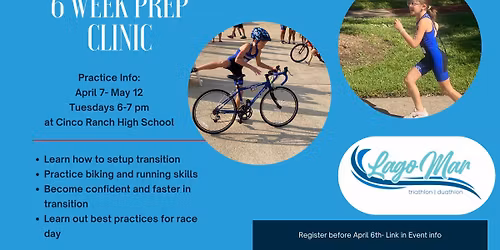 Lago Mar Youth Tri Prep Clinic
