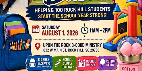 Rock Hill Back 2 School Bash 2026