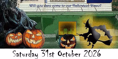 THe Buckland Hall Spooky Halloween Disco