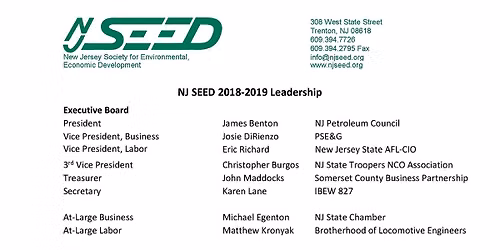 NJ SEED Quarterly Trustee and Membership Luncheon