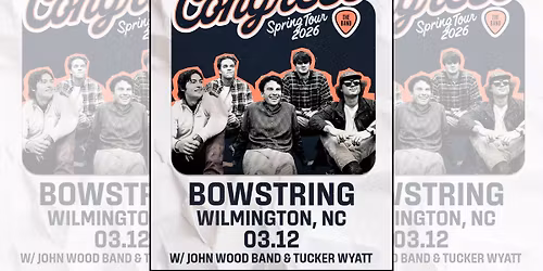Congress The Band: Congress In Session Spring Tour w\/ John Wood Band and Tucker Wyatt