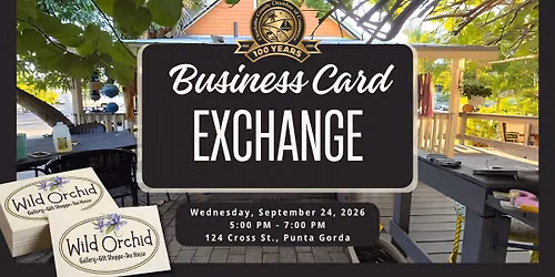 September Business Card Exchange \u2014 Members Only Networking