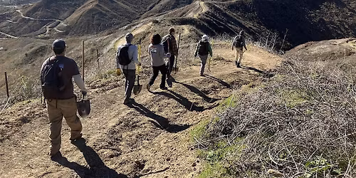 Trail Building Day at Ventura Hills Nature Preserve