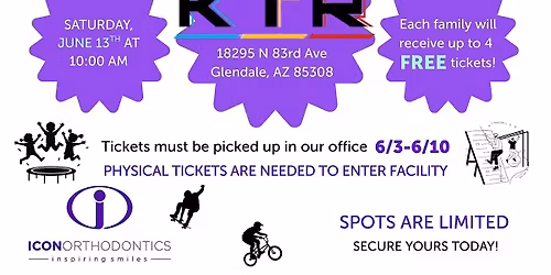 Join ICON Orthodontics for a Morning of Play at KTR Glendale