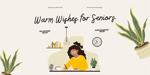Warm Wishes for Seniors: A Community Kindness Gathering
