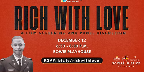 "Rich With Love" Film Screening & Panel Discussion