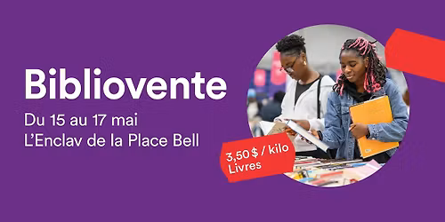 Bibliovente de Laval 2026 