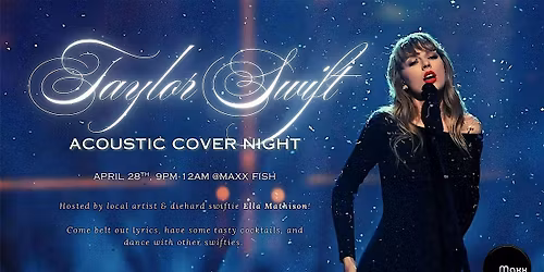 Taylor Swift Acoustic Cover Night