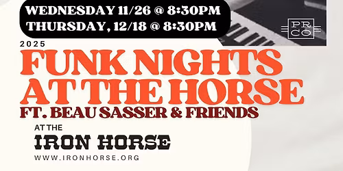 Funk Night at The Horse ft. Beau Sasser & Friends