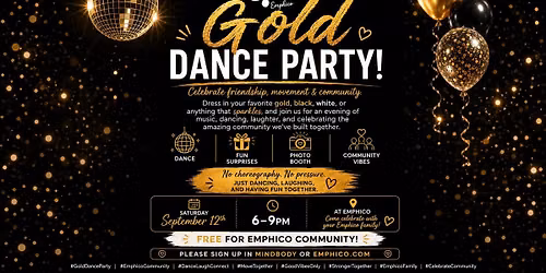 Gold Dance Party! \u2728
