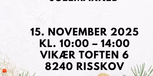 Julemarked i Folkehuset Vejlby