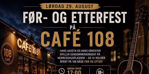 F\u00d8R- & ETTERFEST P\u00c5 CAF\u00c9 108 \u2013 HANS AASETH I MOELV