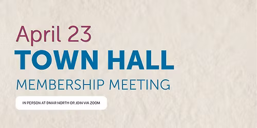 DMAR Town Hall Membership Meeting