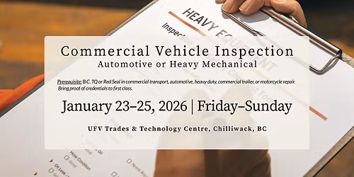 Commercial Vehicle Inspection