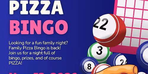 Family Pizza Bingo