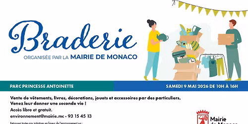 Braderie de la Mairie de Monaco 
