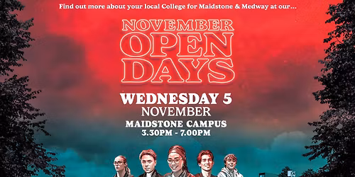 Maidstone open day 5 November 2025