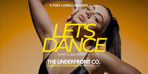 LET'S DANCE Vinyl DJ Party, Sep 19