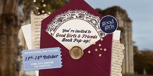 Good Girls & Friends Romance & Romantasy Book Pop-Up