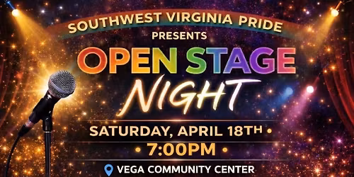 Southwest Virginia Pride Open Stage Night 