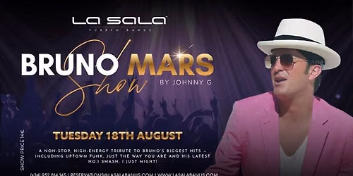 Bruno Mars Tribute
