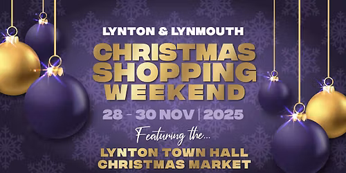 Lynton & Lynmouth Christmas Shopping Weekend