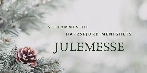 Hafrsfjord menighets julemesse