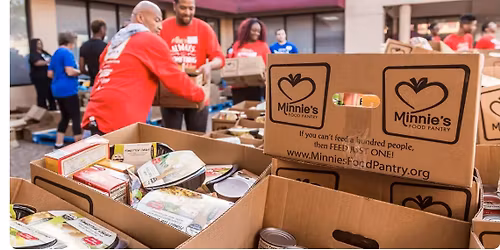 ND Club of Dallas- Minnie's Food Pantry Volunteer Event