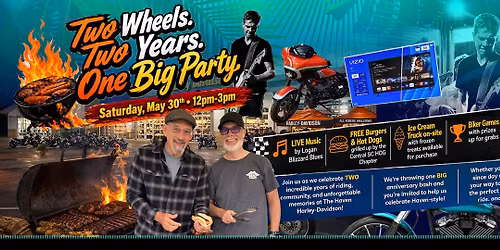 Two Wheels. Two Years. One Big Party.