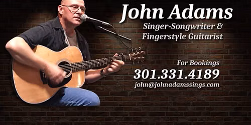 Sunday Wine & song with John Adams