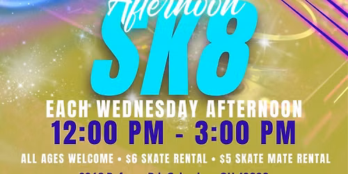 Wednesday Summer Fun SK8