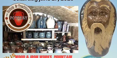 Wood Fired Kiln Opening at Bolick and Traditions Pottery 