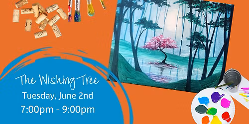 Turn Up your Tuesday Fun and Paint "The Wishing Tree"