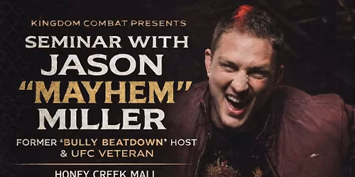 Jiu-Jitsu\/mma seminar with Jason "mayhem" Miller