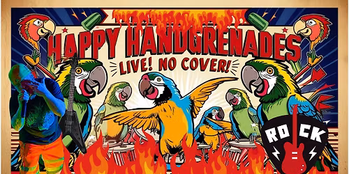 Happy Handgrenades at Parrot's | St. Peter's Best Saturday Throwdown | Rock You Can Dance To