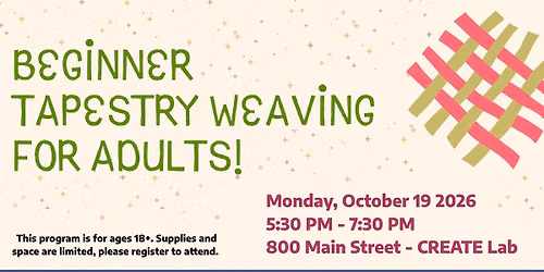 Beginner Tapestry Weaving for Adults