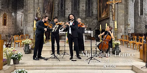 Concert \u00e0 Nyon: Ravel, Debussy, Chausson, Ibert, Saint-Sa\u00ebns