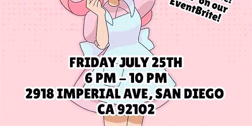 My Little Mochi Comic Con Pop-Up Cafe