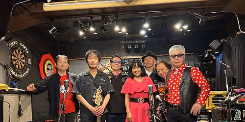 第17回「ロコモーションズ ライブ（昭和歌謡 & オールディーズ）」〜ゲストバンド「KYOKO（昭和の洋楽& 邦楽）」 — 音楽食堂　スターウッズスペース