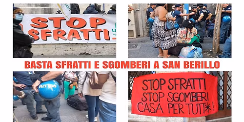BASTA SFRATTI E SGOMBERI A SAN BERILLO
