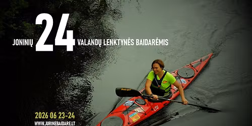 Jonini\u0173 24 valand\u0173 lenktyn\u0117s baidar\u0117mis 2026