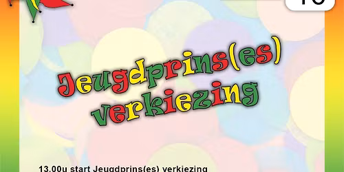 Jeugdprins(es) verkiezing CC Giegeldonk