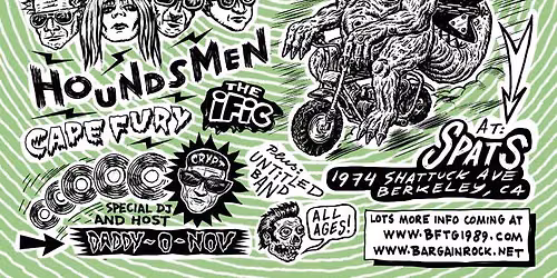 Bargain Rock presents Back from the Grave USA - Sunday