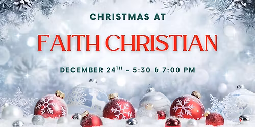 Christmas At Faith Christian