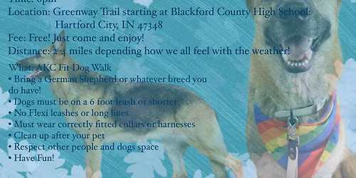 GSD Pack Walk