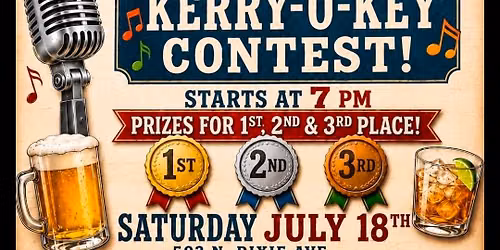1 Year Anniversary Party & Kerry-o-key contest